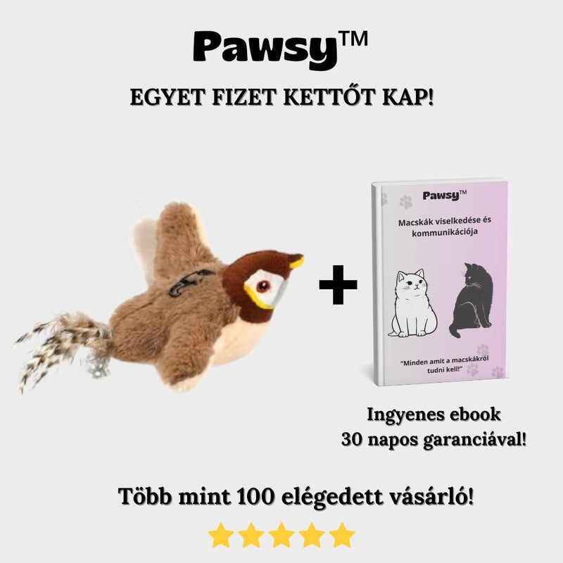 Pawsy interaktív macskajáték